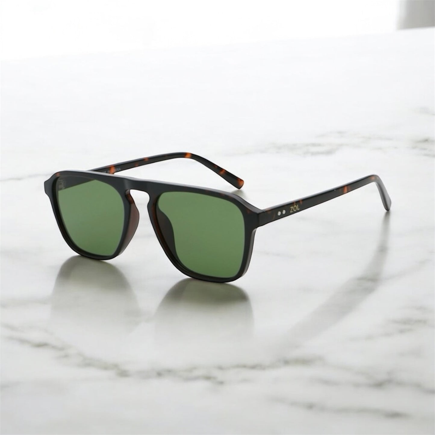 MIRO DARK TORTOISE GREEN